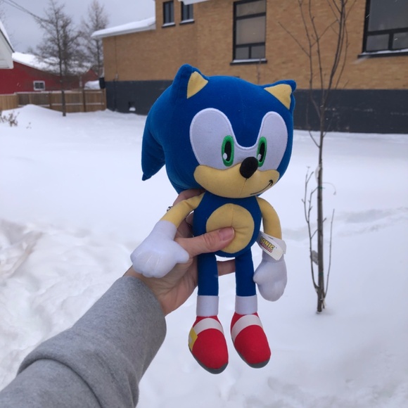 12” Sonic the Hedgehog stuffed animal toy Plush Plushie Sega Nintendo - Picture 10 of 11